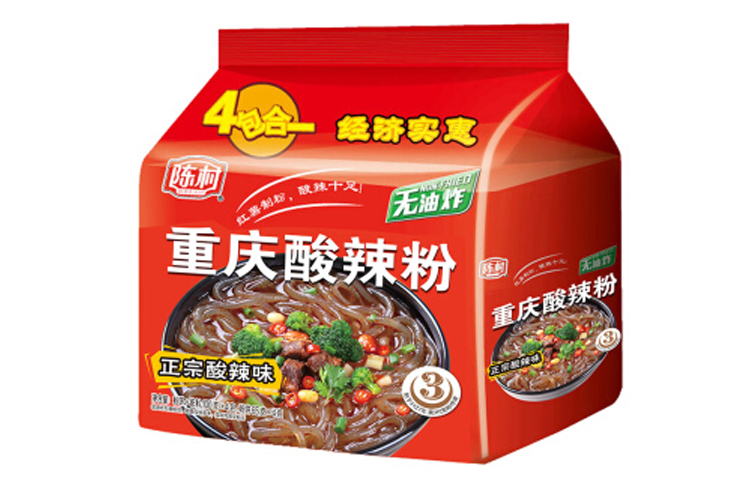 CHEN CUN SOUR&SPICY NOODLE 100G 4PACKS